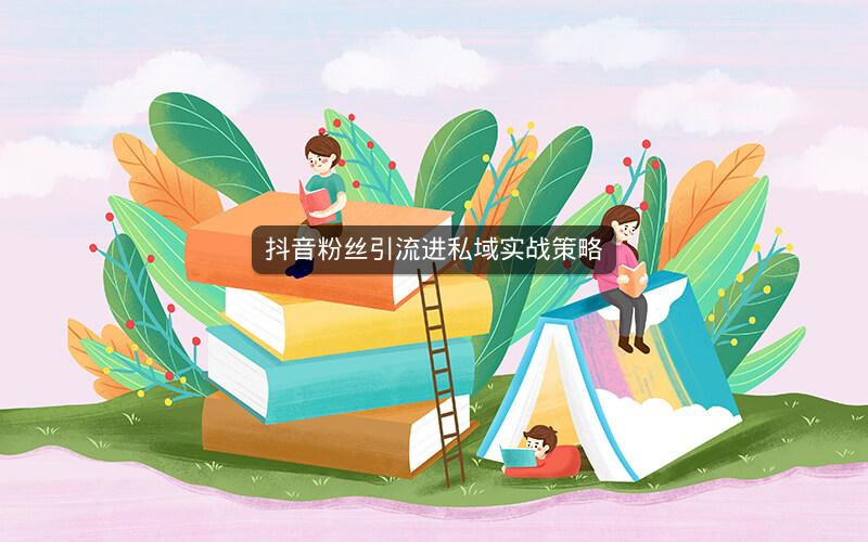 抖音粉丝引流进私域实战策略
