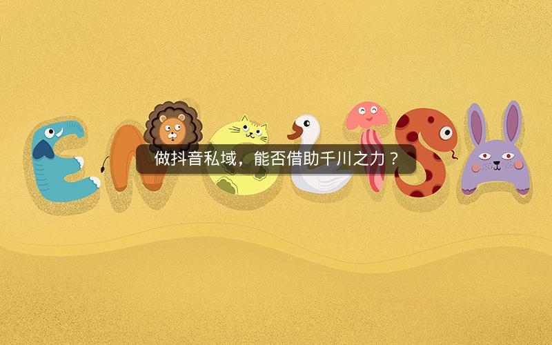 做抖音私域，能否借助千川之力？